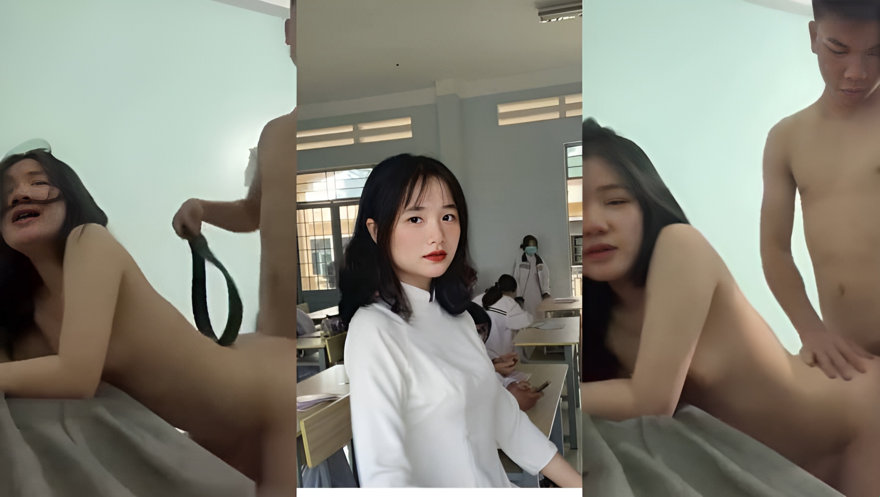 學生和男友......
